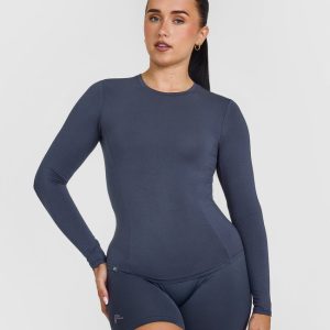Mellow™ Soft Long Sleeve Top True Blue