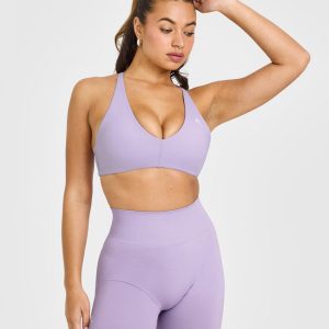 Unified Micro Bralette Wisteria Purple