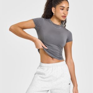 Mellow™ Soft Short Sleeve T-Shirt Ash Grey