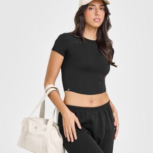 Mellow™ Soft Mid Short Sleeve T-Shirt Soft Black