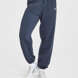 Lightweight Joggers With Oner Logo True Blue