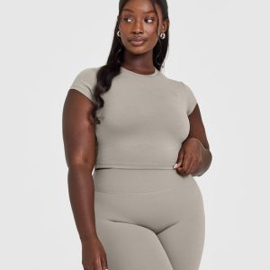 Cotton Icon Baby T-Shirt Warm Sand