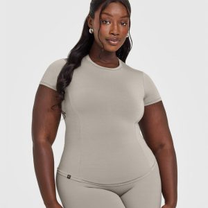 Mellow™ Soft Short Sleeve T-Shirt Warm Sand