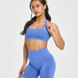 EasyLift™ Halter Bralette Glaucous Blue