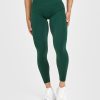 Effortless Seamless Leggings Racing Green